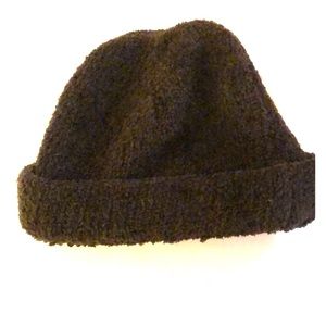 Brown knit cap